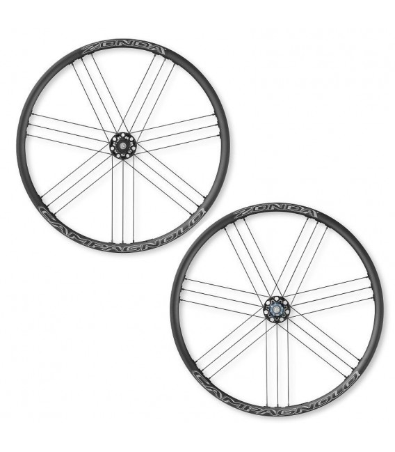 JUEGO DE RUEDAS CAMPAGNOLO ZONDA DISCO HH12-142 AFS SHIMANO