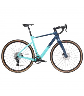 Bianchi ARCADEX Disc - Ekar - Bicicleta Gravel Carbono - 2023 - CK16 / blue note