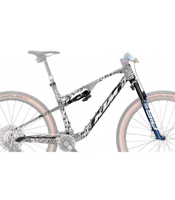 KTM Kit Cuadro y Horquilla KIT SCARP Proto EVO3 RS FLIGHT ATTENDANT | BLUE