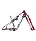 KTM Kit Cuadro+Horquilla+Amortiguador KIT SCARP Proto EVO3 RS FLIGHT ATTENDANT | RED