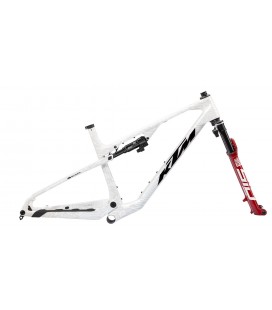 KTM Kit Cuadro+Horquilla+Amortiguador KIT SCARP Proto EVO3 RS FLIGHT ATTENDANT |WHITE (LIGHT GREY+BLACK)