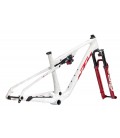 KTM Kit Cuadro+Horquilla+Amortiguador KIT SCARP Proto EVO3 RS FLIGHT ATTENDANT |WHITE (LIGHT GREY+RED)